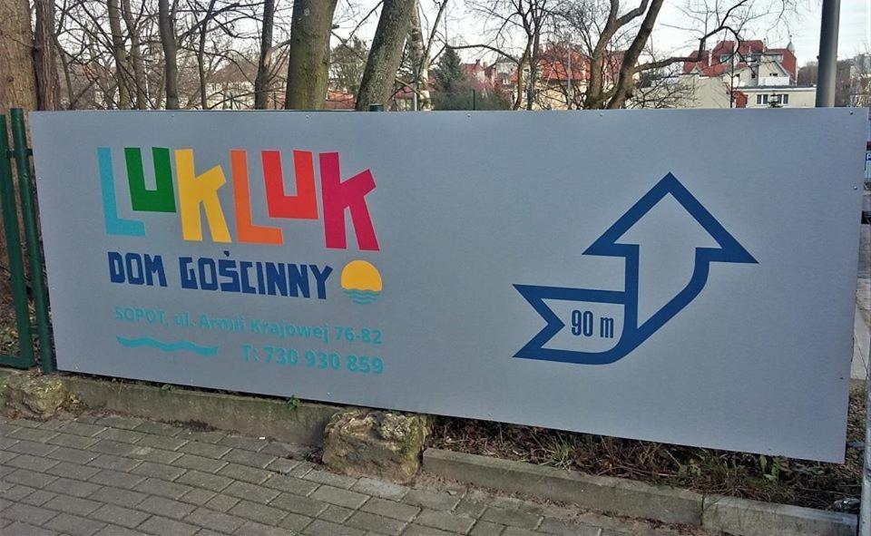 Dom Goscinny Lukluk Sopot Buitenkant foto